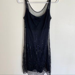Betsey Johnson Flapper Art Deco Cocktail Dress